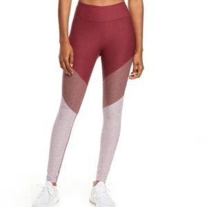 Outdoor voices 7/8 spring leggings color block